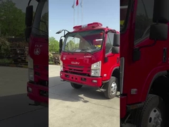 4WD China Mini 88KW  ISUZU 2000L Foam Water Fire-Fighting Vehicle 