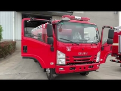 ISUZU Forest Fire Truck 4x4 2500L Red Color Multifunctional