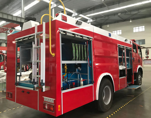 160HP 118kw Water Tanker Fire Truck 4 Ton For Emergency Rescue