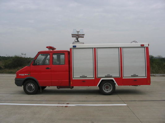 IVECO Mini Light Rescue Fire Truck Vehicles 95KW 4x2 For Fire Fighting