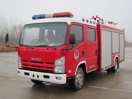 CHINA Economical  190 HP ISUZU 4X2  4000 Litres Foam Fire Fighting Truck