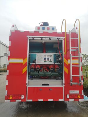 HOWO 276kw Fire Trucks Rescue 10 Wheeled 10t With Foam Powder Combination