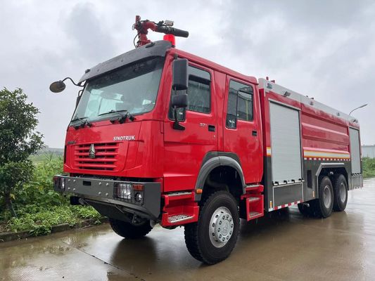 Stainless Steel Emergency Rescue Fire Truck
